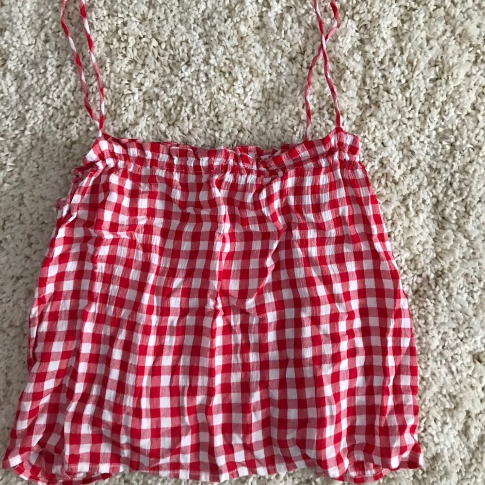 Blouse spaghetti strap top